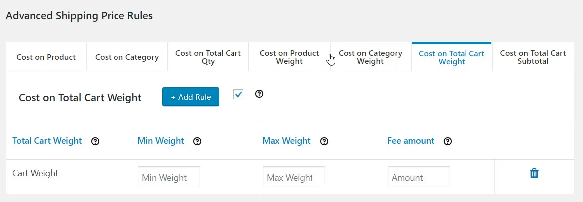 08 Advanced Shipping Price Rules in WooCommerce
