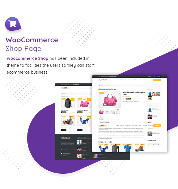 Cửa hàng WooC Commerce ở classiera