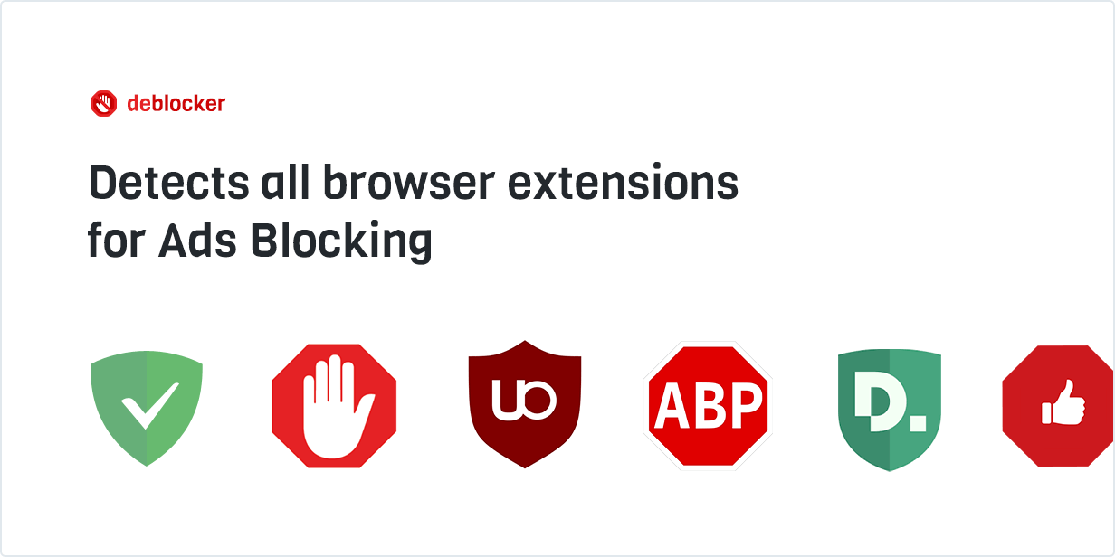 Anti AdBlock WordPress Plugin Defines all browser extensions for Ads Blocking
