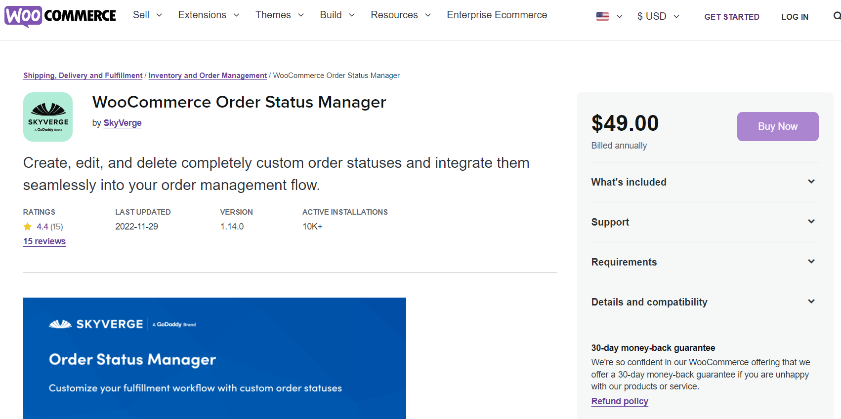 Plugin WooCommerce Order Status Manager