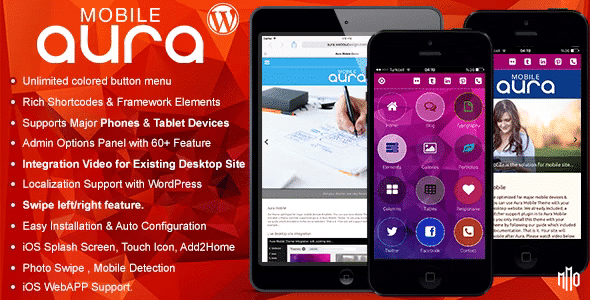 Aura Premium Mobile Theme