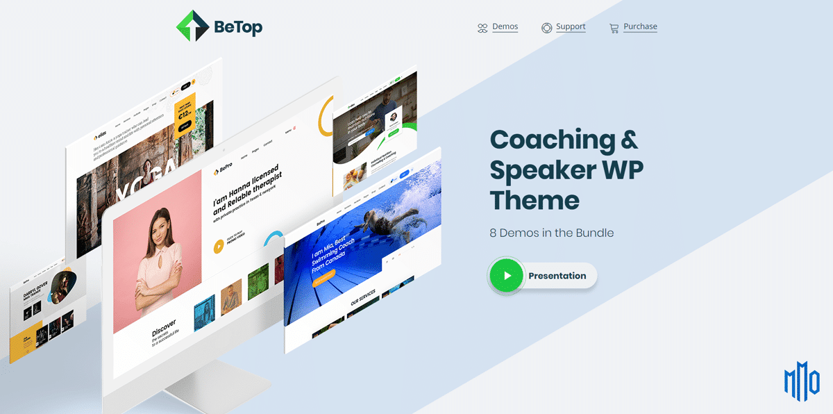 BeTop (Coaching & Speaker WordPress Theme)