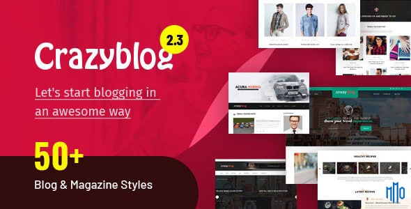 CrazyBlog – Start A Blog or Magazine for Adsense or Affiliate Business