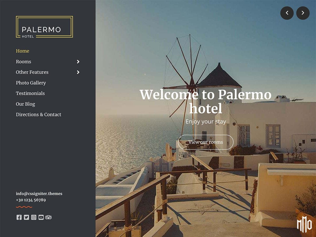 CSS Igniter Palermo WordPress Theme