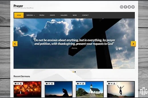 CSS Igniter Prayer WordPress Theme