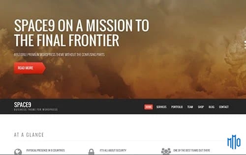 CSS Igniter Space9 WordPress Theme