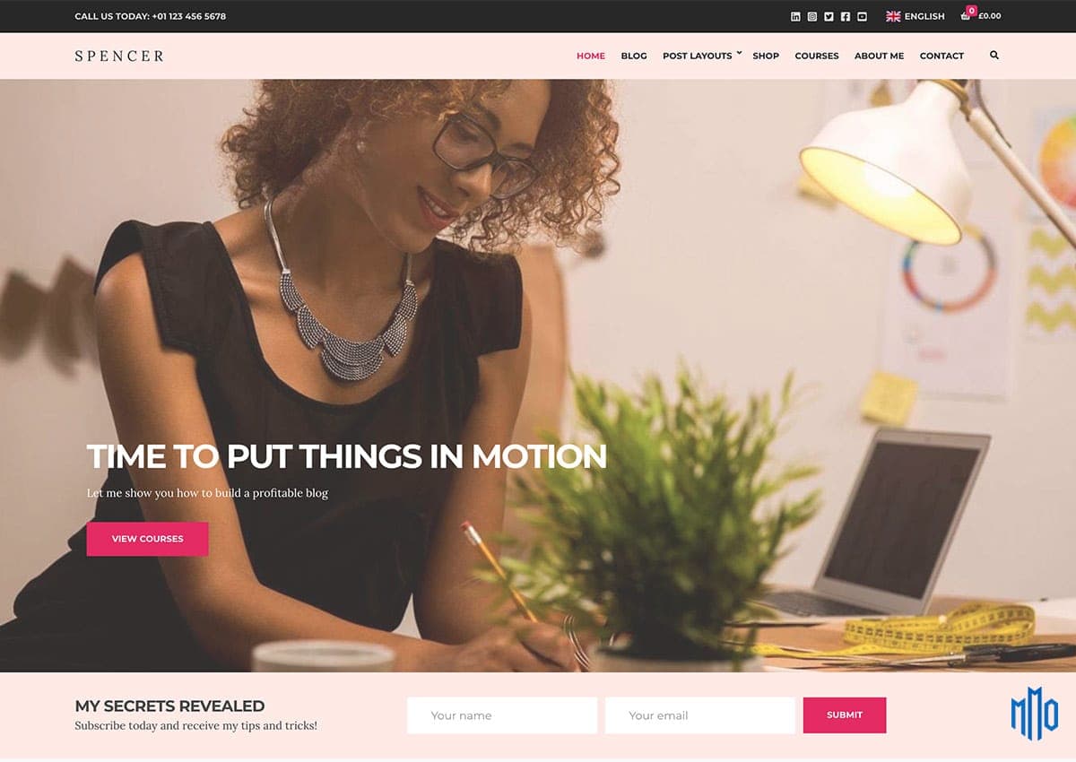 CSS Igniter Spencer WordPress Theme