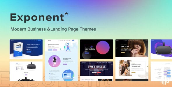 Exponent – Modern Multi-Purpose Business WordPress Theme