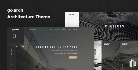 go.arch – Architecture and Interior WordPress Theme