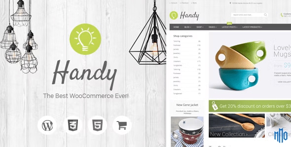 Handy – Handmade Shop WordPress WooCommerce Theme