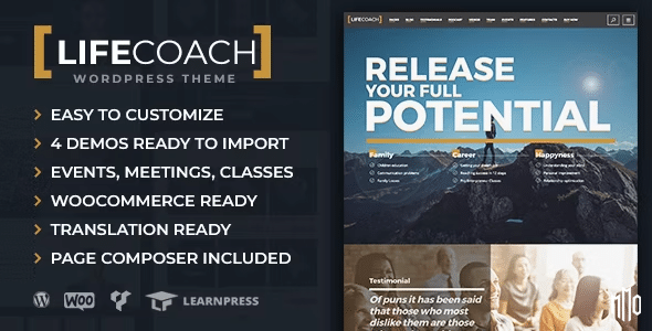 Life Coach WordPress Theme