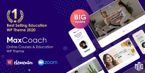 MaxCoach – Online Courses, Personal Coaching & Education WP Theme