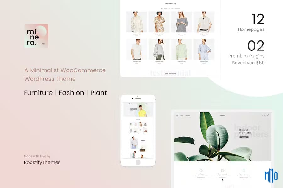 Minera – Minimalist WooCommerce WordPress Theme