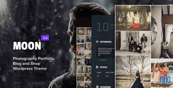 Moon – Photography Portfolio Theme for WordPress