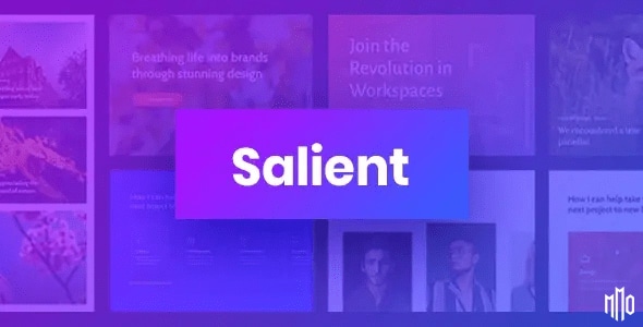 Salient – Responsive Multi-Purpose Theme