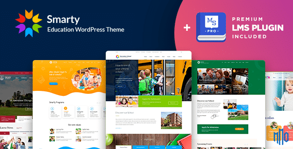 Smarty – School Kindergarten WordPress theme