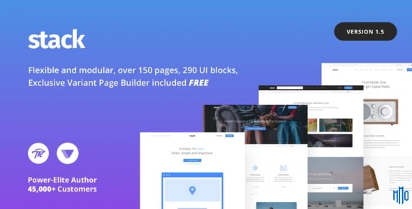 Stack - Multi-Purpose WordPress Theme with Variant Page Builder & Visual Composer