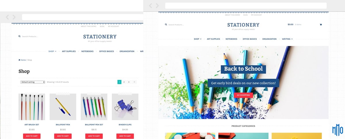 Stationary Storefront WooCommerce Theme