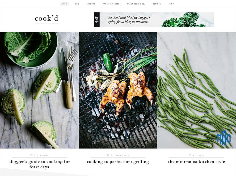 StudioPress Cookd Pro Genesis WordPress Theme