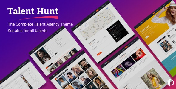 Talent Hunt – WordPress Theme for Model Talent Management Services