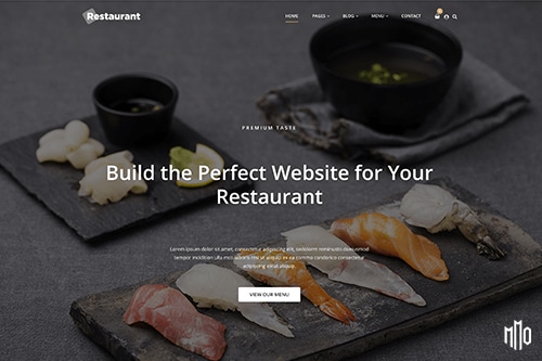 Theme Junkie Restaurant Pro WordPress Theme