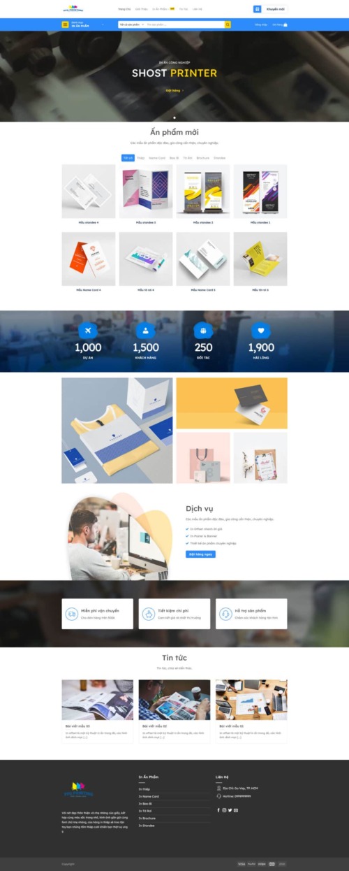 Mẫu web Theme WordPress in ấn 7