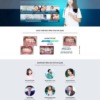 Mẫu web Theme WordPress phòng khám nha khoa 1