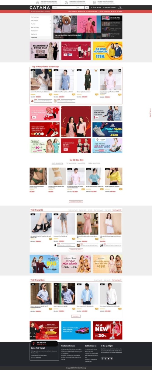 Mẫu web Theme WordPress thời trang 14 siêu chuẩn nhiều chức năng