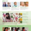 Mẫu web Theme WordPress thực phẩm cho bé