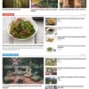 Mẫu web Theme WordPress tin tức 11 - review du lịch