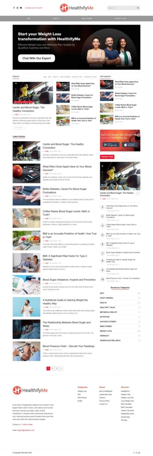 Mẫu web Theme WordPress tin tức 18