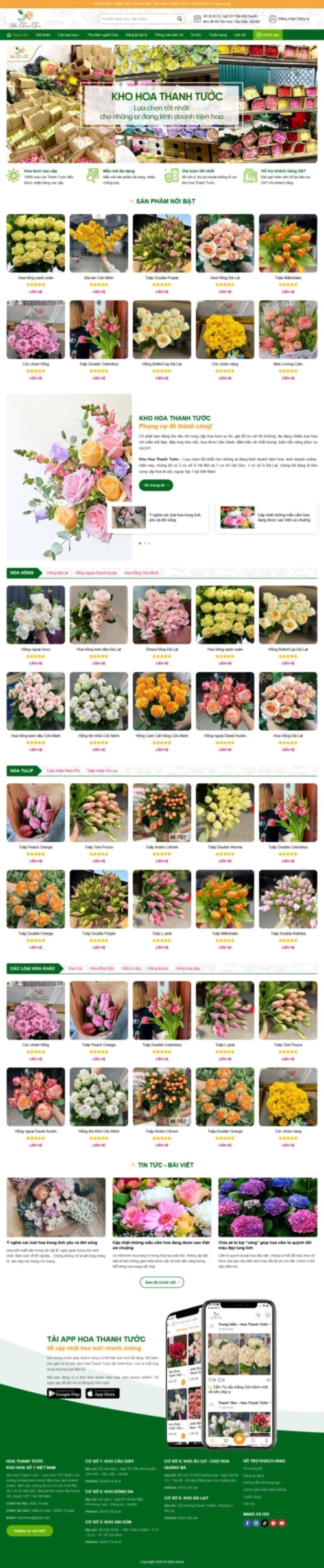 Theme wordpress shop hoa tươi 5