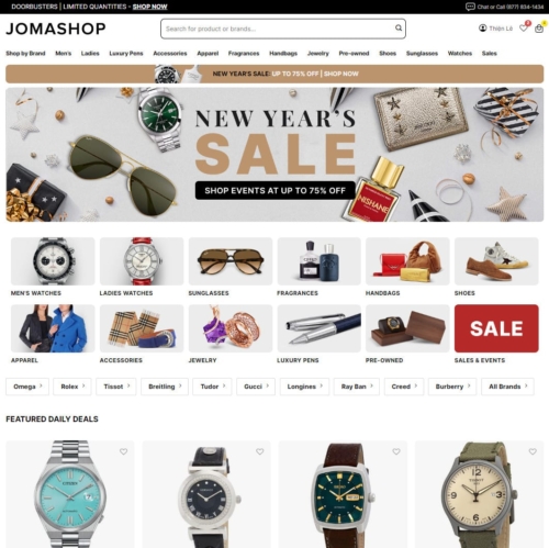 Theme wordpress bán sản phẩm dropship – tiếng Anh