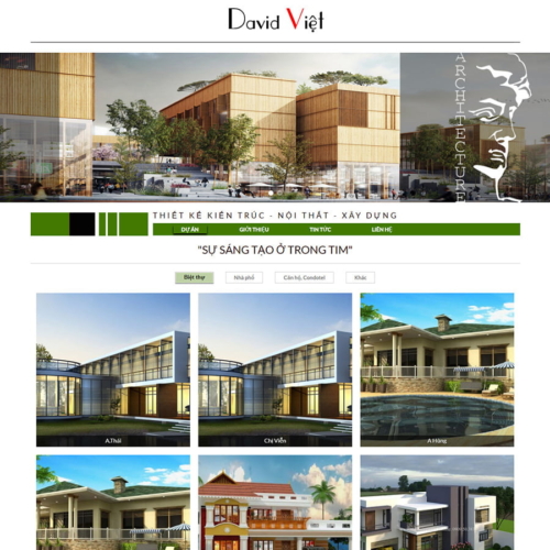 Theme wordpress công ty kiến trúc 02