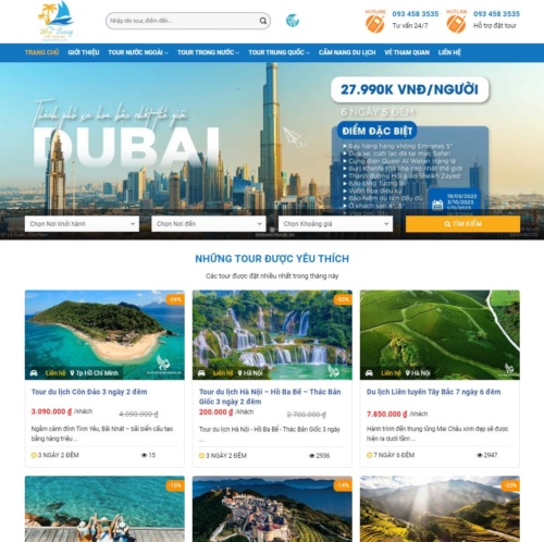 Theme wordpress du lịch cao cấp 25