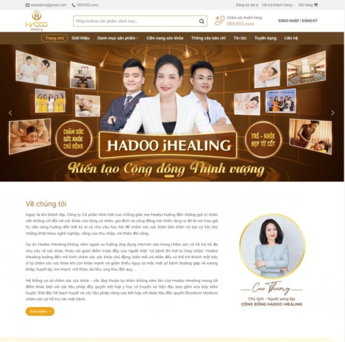 Theme wordpress mỹ phẩm 22