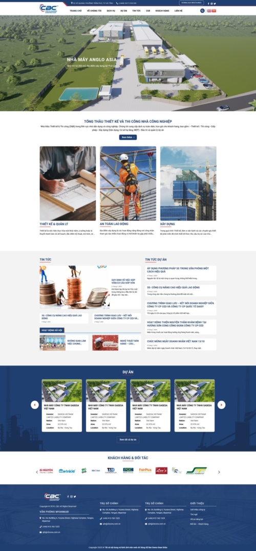 Theme wordpress công ty xây dựng 4