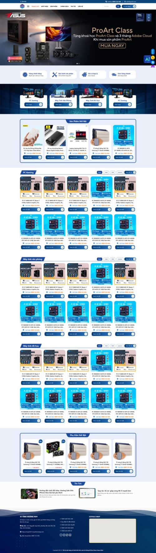 Theme wordpress shop bán máy tính 15